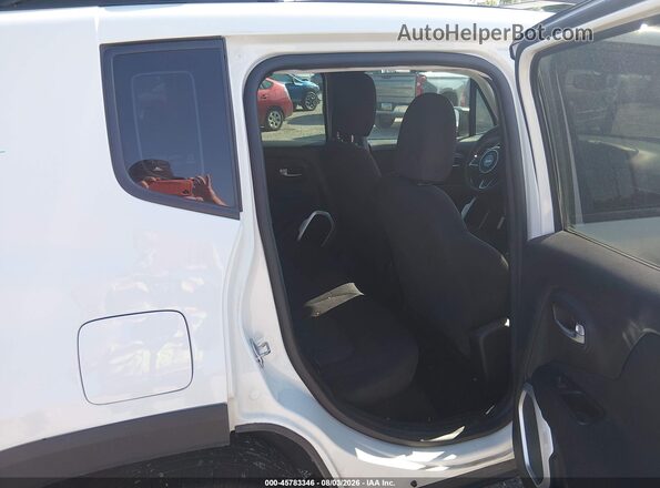 ZACNJBAB7KPJ83261 2019 JEEP RENEGADE White Vista de la etiqueta del VIN
