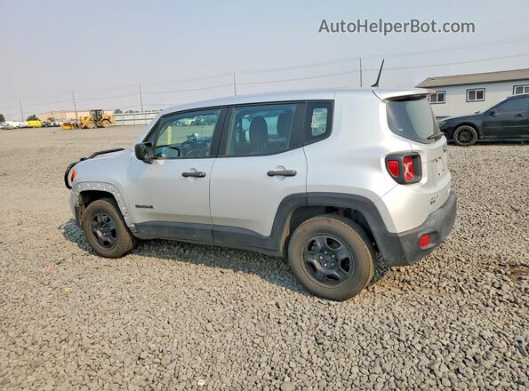ZACNJBAB7LPL09281 2020 JEEP RENEGADE Silver Tył lewy