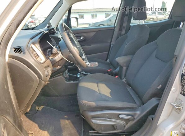 ZACNJBAB7LPL09281 2020 JEEP RENEGADE Silver Widok wnętrza z przodu
