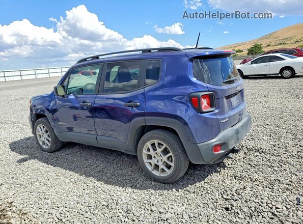 ZACNJBAB8KPK34847 2019 JEEP RENEGADE Blue უკანა მარცხენა