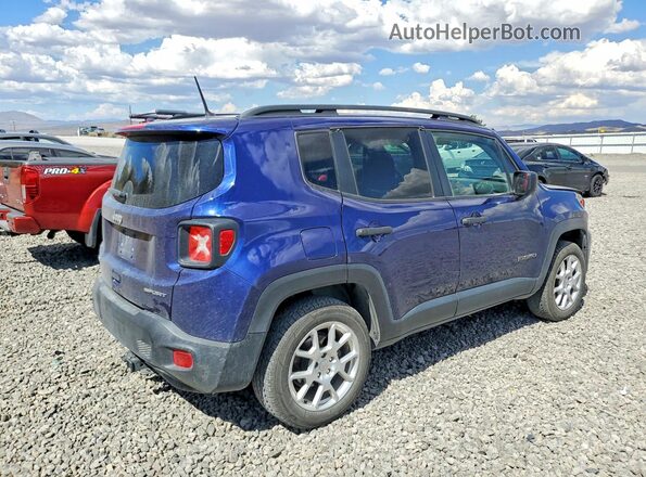 ZACNJBAB8KPK34847 2019 JEEP RENEGADE Blue უკანა მარჯვენა