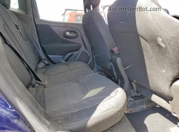 ZACNJBAB8KPK34847 2019 JEEP RENEGADE Blue უკანა სალონის ხედი