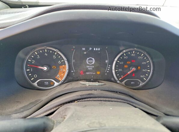 ZACNJBAB8KPK34847 2019 JEEP RENEGADE Blue ხელსაწყოთა პანელის ხედი