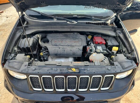 ZACNJBAB8LPL25375 2020 JEEP RENEGADE Black Սալոնի հետևի տեսք