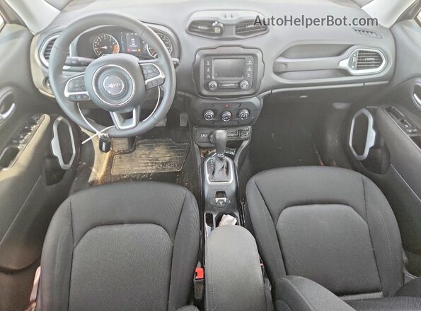 ZACNJBAB8LPL25375 2020 JEEP RENEGADE Black Առջևի վահանակի տեսք