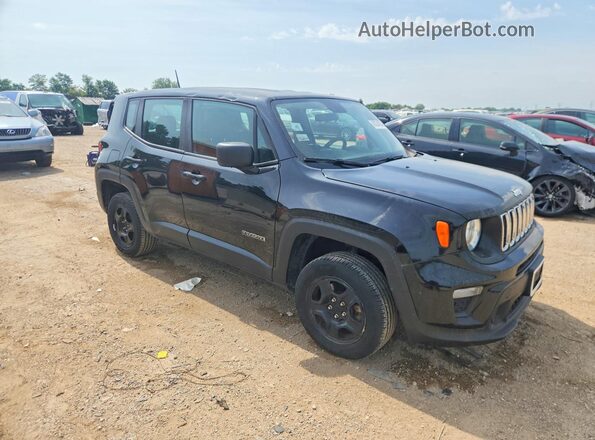 ZACNJBAB8LPL25375 2020 JEEP RENEGADE Black Առջևի աջ