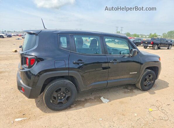 ZACNJBAB8LPL25375 2020 JEEP RENEGADE Black Հետևի աջ