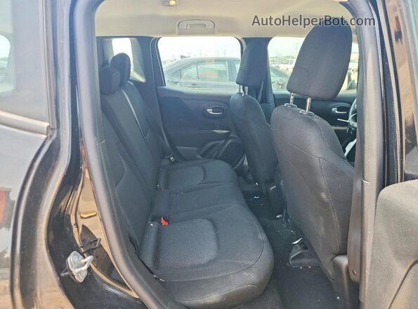 ZACNJBAB8LPL25375 2020 JEEP RENEGADE Black Հետևի նստատեղերի տեսք