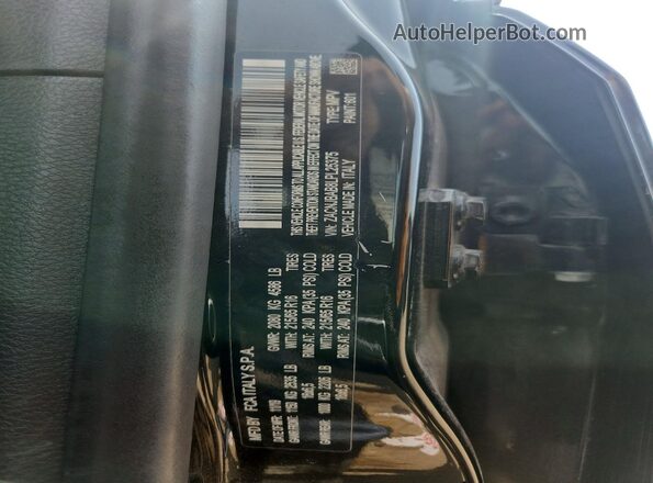 ZACNJBAB8LPL25375 2020 JEEP RENEGADE Black Շարժիչի բաժամունքի տեսք