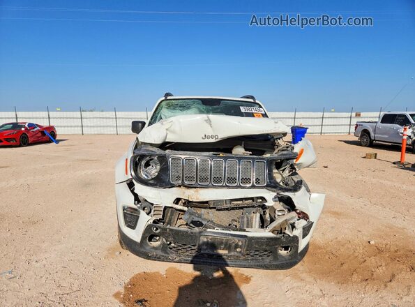 ZACNJBAB8LPL49367 2020 JEEP RENEGADE White Вид спереду