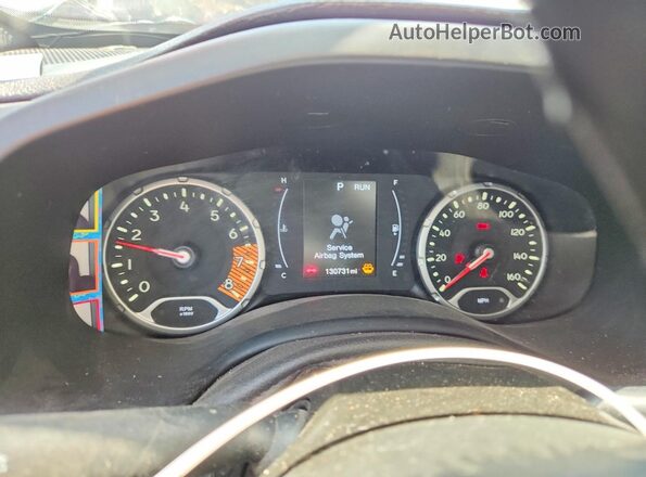 ZACNJBAB8LPL49367 2020 JEEP RENEGADE White Вид щитка приладів