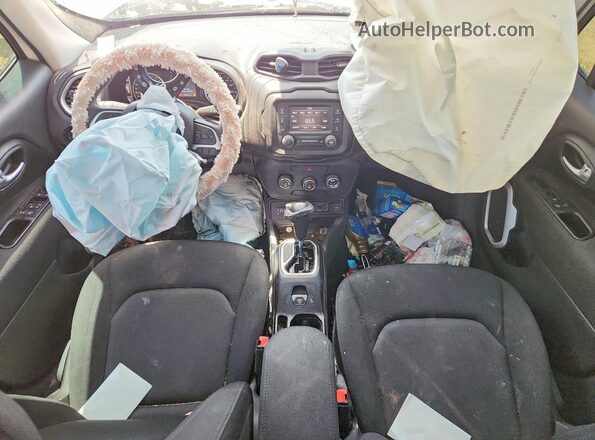 ZACNJBAB8LPL49367 2020 JEEP RENEGADE White Вид панелі приладів