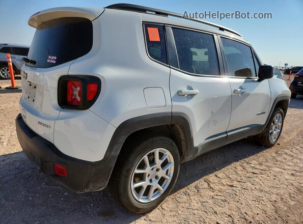 ZACNJBAB8LPL49367 2020 JEEP RENEGADE White Задня права чверть