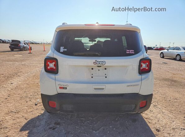 ZACNJBAB8LPL49367 2020 JEEP RENEGADE White Вид ззаду
