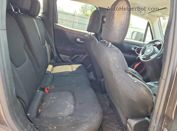 ZACNJBAB9LPL00260 2020 JEEP RENEGADE Gray Widok tylnych siedzeń