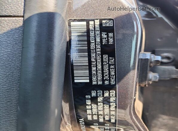 ZACNJBAB9LPL00260 2020 JEEP RENEGADE Gray Widok komory silnika