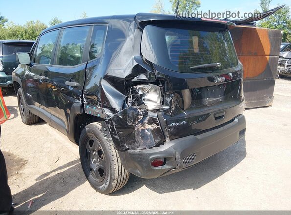 ZACNJBAB9LPL22680 2020 JEEP RENEGADE Black Rear left