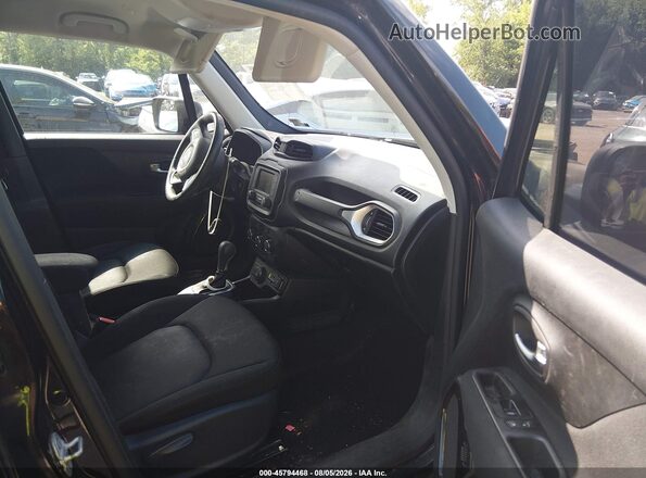 ZACNJBAB9LPL22680 2020 JEEP RENEGADE Black Front interior view