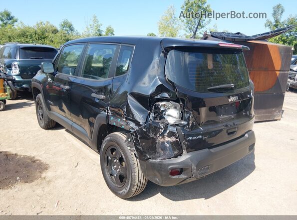 ZACNJBAB9LPL22680 2020 JEEP RENEGADE Black Front view