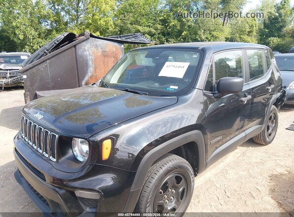 ZACNJBAB9LPL22680 2020 JEEP RENEGADE Black Front left