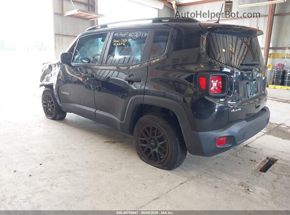 ZACNJBAB9LPL44629 2020 JEEP RENEGADE Black Tył lewy