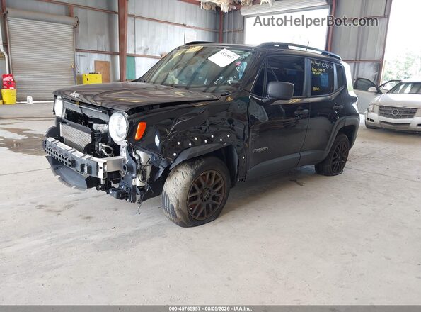 ZACNJBAB9LPL44629 2020 JEEP RENEGADE Black Przód lewy