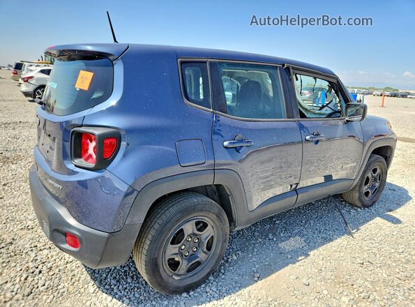 ZACNJBABXLPL32943 2020 JEEP RENEGADE Blue Задня права чверть