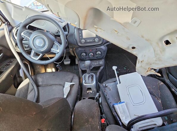ZACNJBABXLPL32943 2020 JEEP RENEGADE Blue Вид панелі приладів