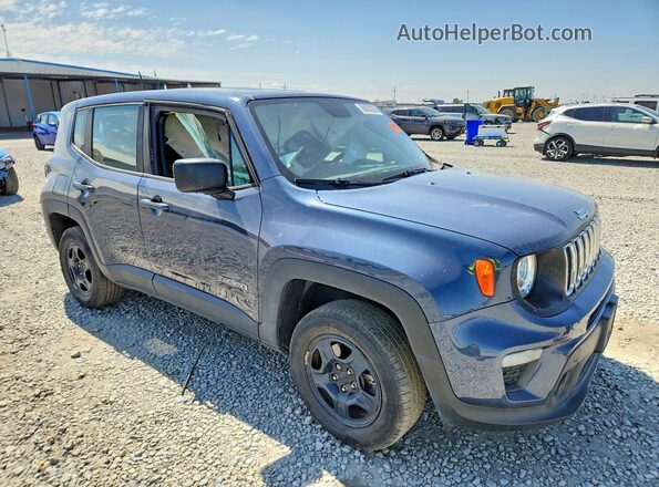 ZACNJBABXLPL32943 2020 JEEP RENEGADE Blue Передня права чверть