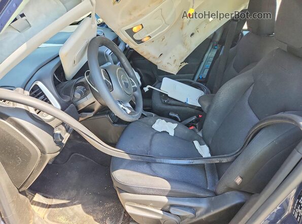 ZACNJBABXLPL32943 2020 JEEP RENEGADE Blue Вид салону спереду
