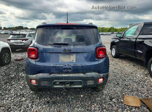 ZACNJBB15LPL22729 2020 JEEP RENEGADE Gray Вид ззаду