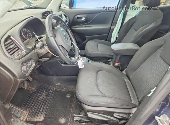 ZACNJBB15LPL22729 2020 JEEP RENEGADE Gray Вид салону спереду