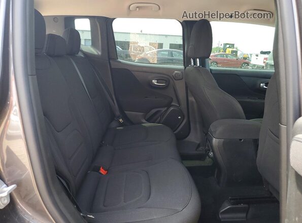 ZACNJBBB0KPK46554 2019 JEEP RENEGADE Gray Widok wnętrza z tyłu