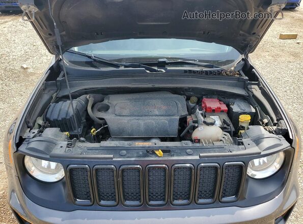 ZACNJBBB0KPK46554 2019 JEEP RENEGADE Gray Widok komory silnika