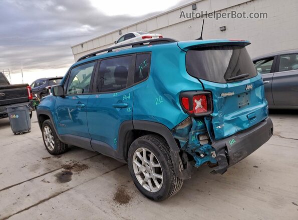 ZACNJBBB0KPK81952 2019 JEEP RENEGADE Синий Задняя левая четверть