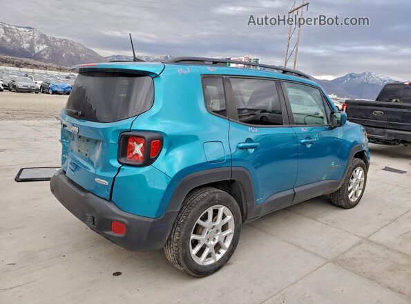 ZACNJBBB0KPK81952 2019 JEEP RENEGADE Синий Задняя правая четверть