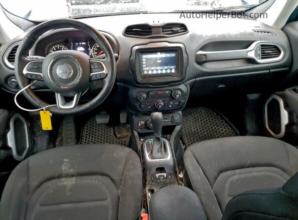 ZACNJBBB0KPK81952 2019 JEEP RENEGADE Синий Вид панели приборов