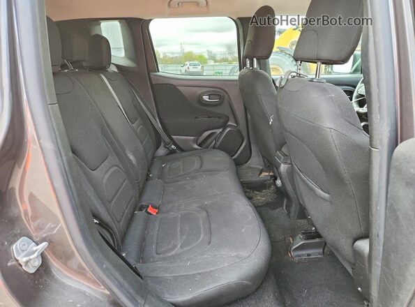 ZACNJBBB1KPK93253 2019 JEEP RENEGADE Gray Вид задньої частини салону