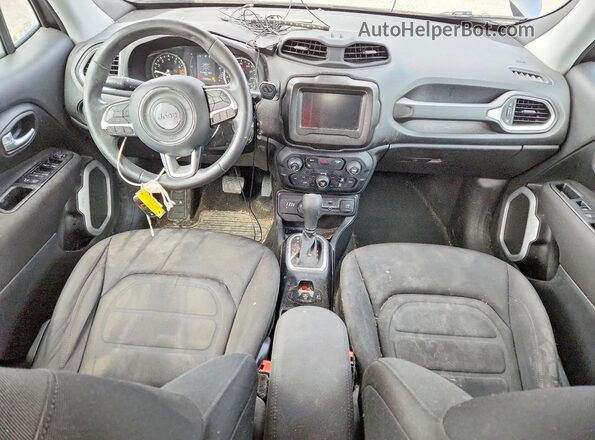 ZACNJBBB1KPK93253 2019 JEEP RENEGADE Gray Вид панелі приладів