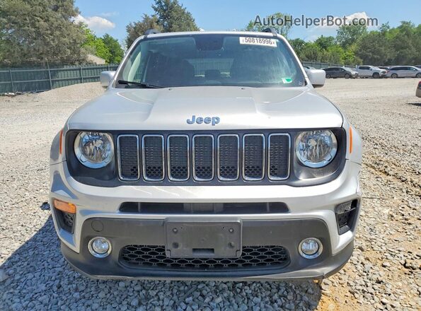 ZACNJBBB1LPL29301 2020 JEEP RENEGADE Silver Vista frontal