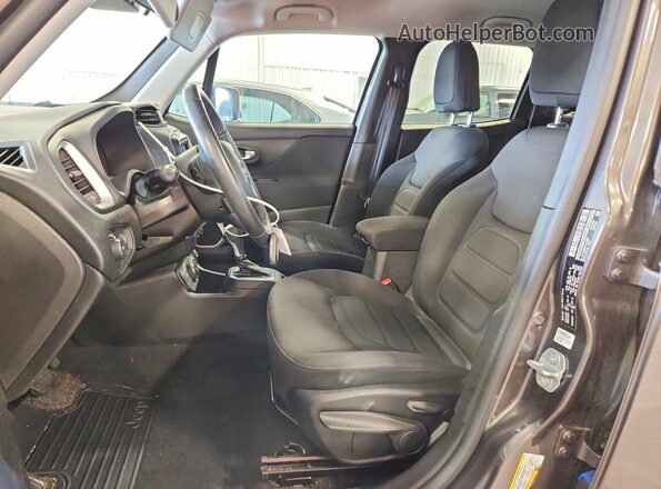 ZACNJBBB1LPL52965 2020 JEEP RENEGADE Silver Вид салону спереду