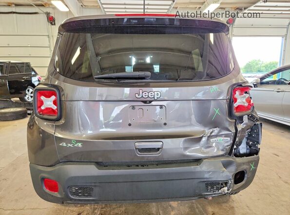 ZACNJBBB1LPL52965 2020 JEEP RENEGADE Silver Вид ззаду