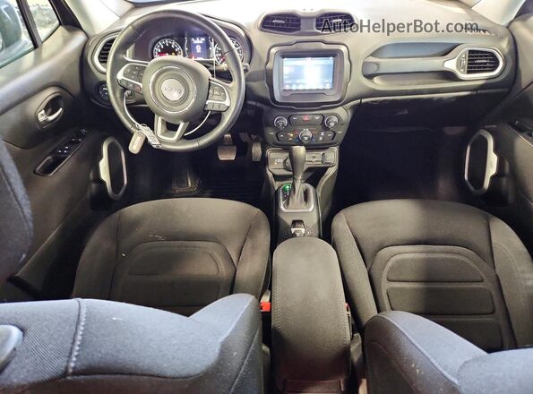 ZACNJBBB1LPL52965 2020 JEEP RENEGADE Silver Вид панелі приладів