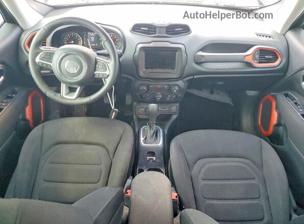 ZACNJBBB1LPL71810 2020 JEEP RENEGADE Black Вид панелі приладів