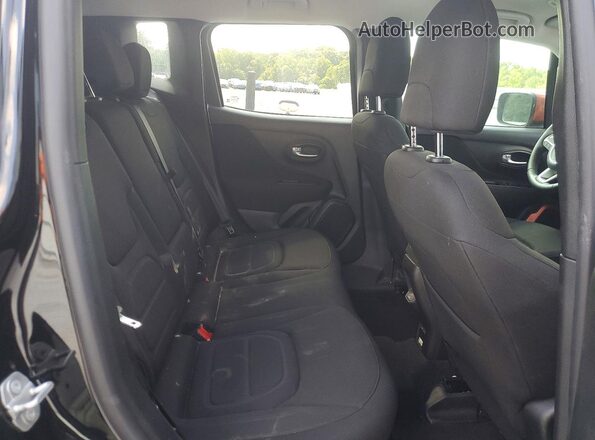 ZACNJBBB1LPL71810 2020 JEEP RENEGADE Black Вид задньої частини салону