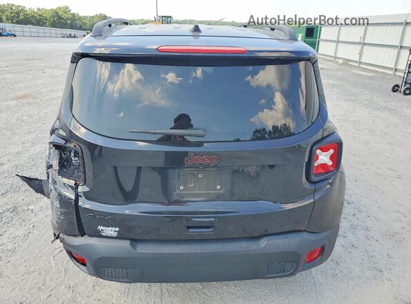 ZACNJBBB1LPL71810 2020 JEEP RENEGADE Black Вид ззаду