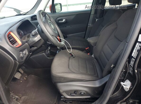 ZACNJBBB1LPL71810 2020 JEEP RENEGADE Black Вид салону спереду