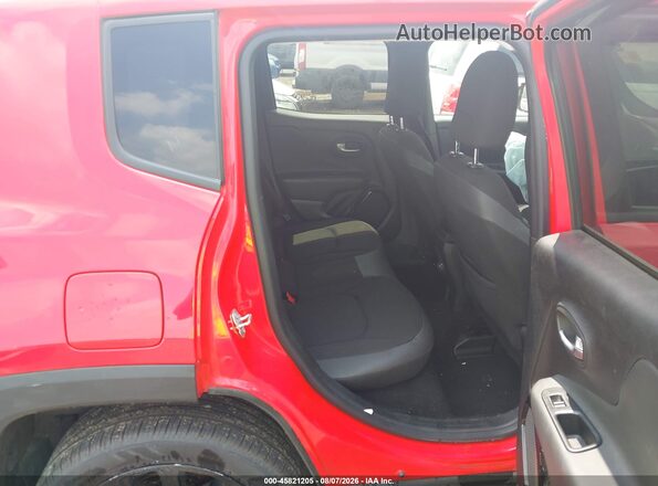 ZACNJBBB2KPJ74823 2019 JEEP RENEGADE Red Widok naklejki z numerem VIN