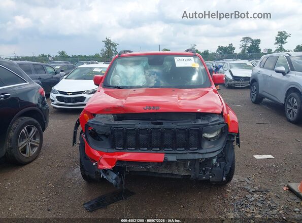 ZACNJBBB2KPJ74823 2019 JEEP RENEGADE Red Widok deski rozdzielczej