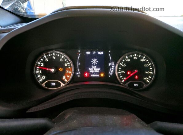 ZACNJBBB2LPL29338 2020 JEEP RENEGADE Черный Вид щитка приборов